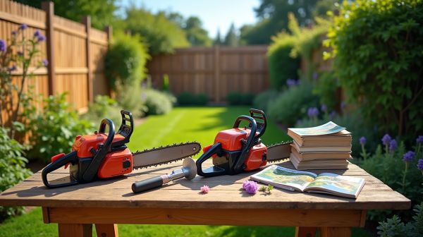 Choisir la tronçonneuse idéale pour vos besoins en jardinage